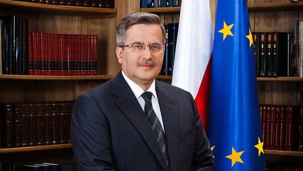 Президент Польши Бронислав Коморовский. Архивное фото