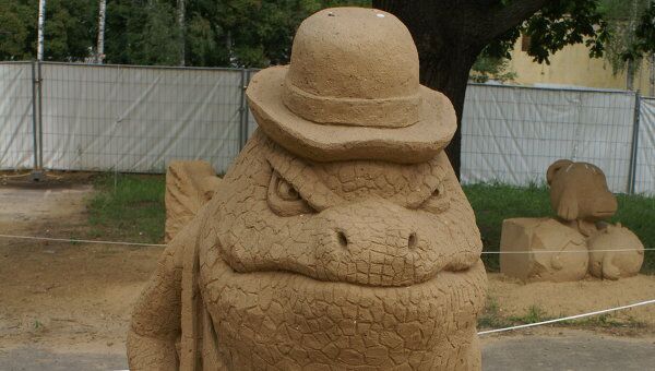 Выставка песчаных скульптур на ВДНХ