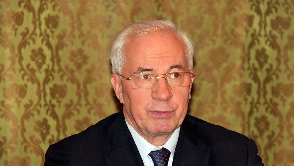 Премьер-министр Украины, лидер Партии регионов Николай Азаров