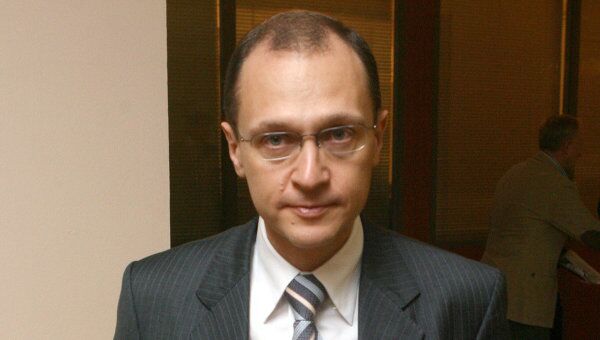 Глава Федерального агентства по атомной энергии Сергей Кириенко