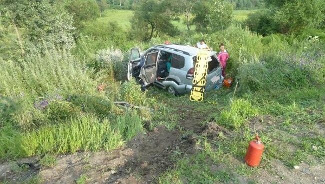 ДТП, в котором погиб депутат Заксобрания Приморья и сотрудник СК РФ