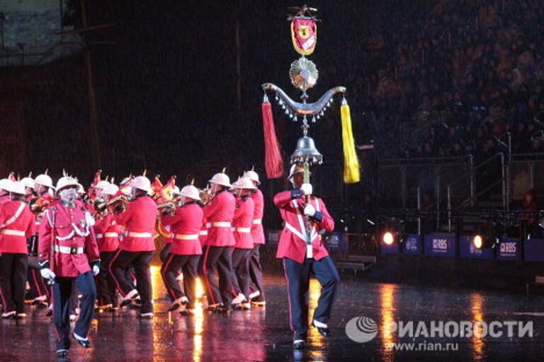 Королевский фестиваль военных оркестров (The Royal Military Tattoo) в Эдинбурге