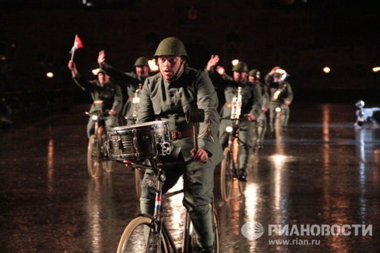 Королевский фестиваль военных оркестров (The Royal Military Tattoo) в Эдинбурге