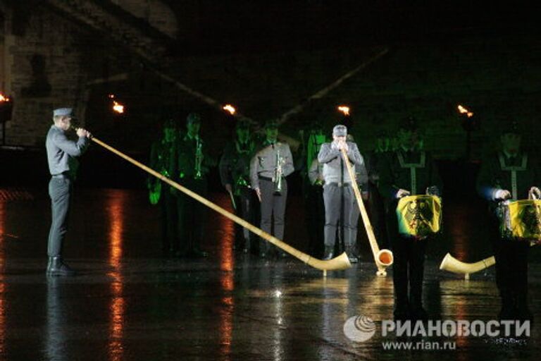 Королевский фестиваль военных оркестров (The Royal Military Tattoo) в Эдинбурге 