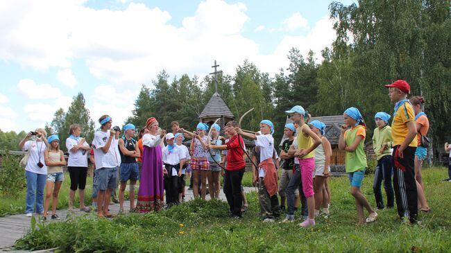 Детский лагерь в нацпарке Мещёра