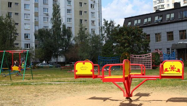 Детские площадки в Москве. Архив