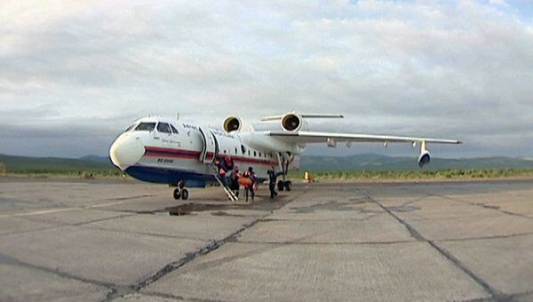 Поиски пропавшего Ан-12 с самолета БЕ-200 ЧС в Магаданской области 