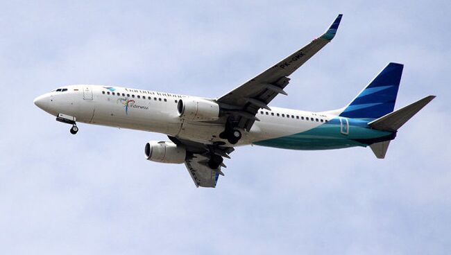 Самолет авиакомпании  Garuda Indonesia