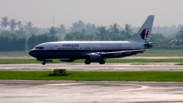 Самолет авиакомпании Malaysia Airlines, архивное фото