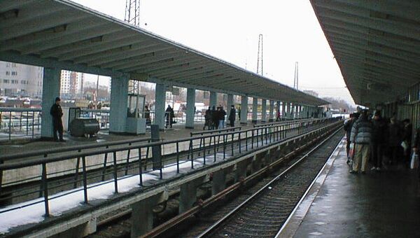 Станция Выхино московского метрополитена , архивное фото