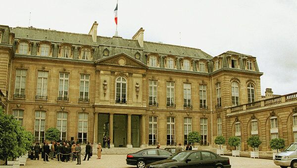 Елисейский дворец в Париже. Архивное фото