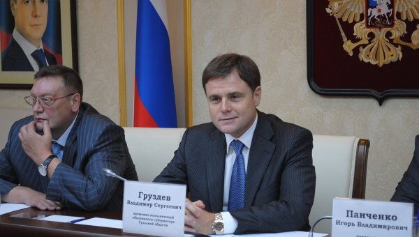 Медведев предложил Владимира Груздева на пост тульского губернатора