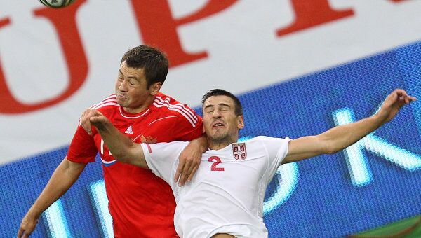 Футболисты сборной России обыграли сербов в товарищеском матче