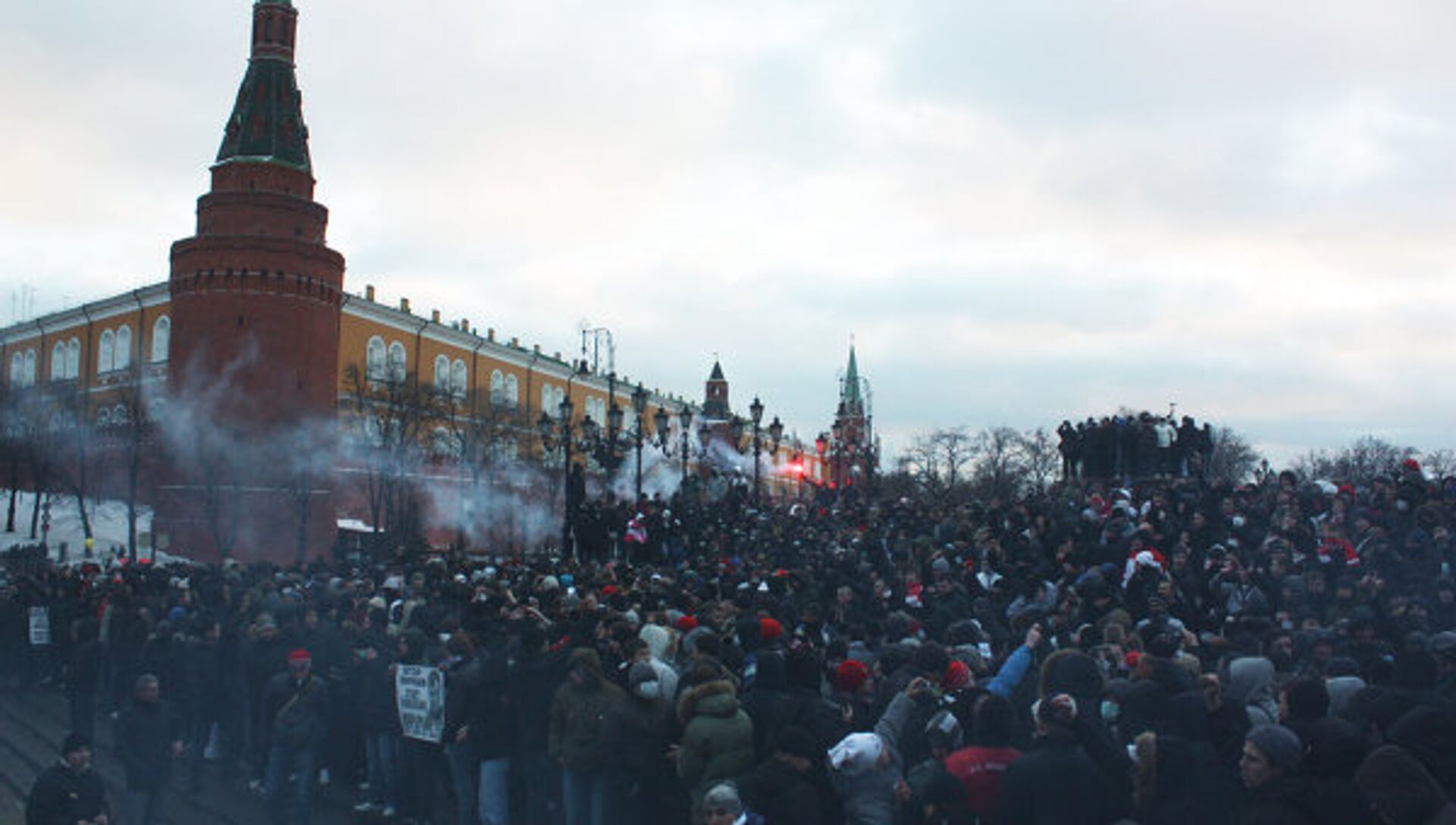 беспорядки на манежной площади 2010