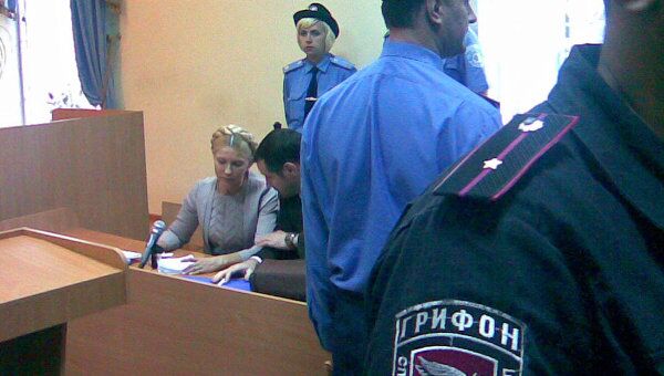 Рассмотрение уголовного дела против Юлии Тимошенко в Печерском районном суде Киева