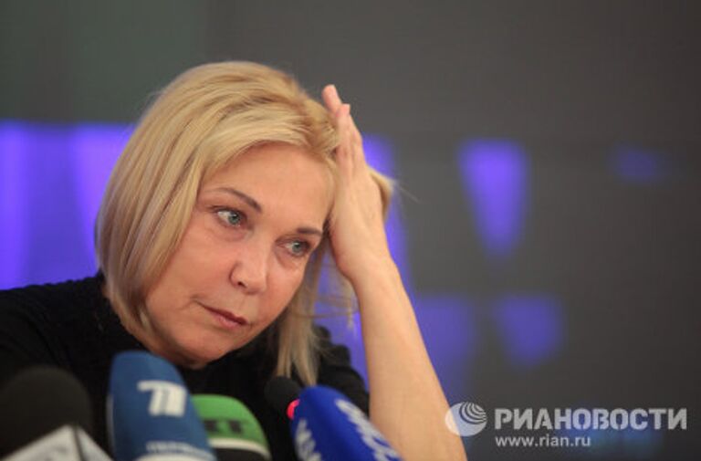 Пресс-конференция актрисы Натальи Захаровой в агентстве РИА Новости Пресс-конференция актрисы Натальи Захаровой в агентстве РИА Новости