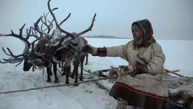 Кадр из фильма Земля людей, режиссер Сергей Говорухин