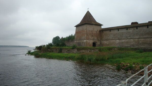 Воротная башня Шлиссельбургской крепости. Архивное фото