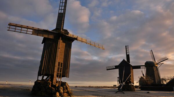 Ветряные мельницы. Эстония