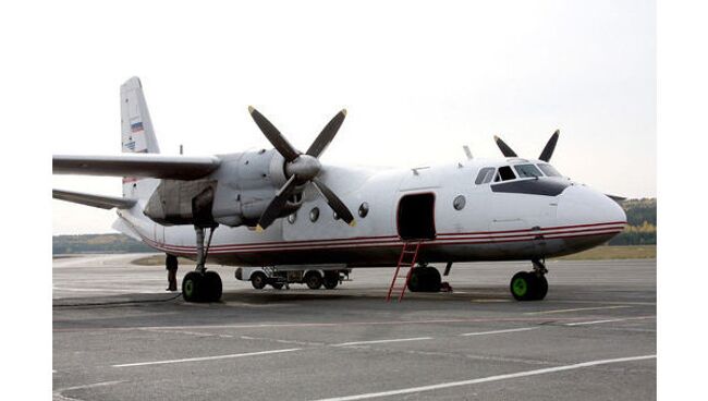 Самолет Ан-24. Архив