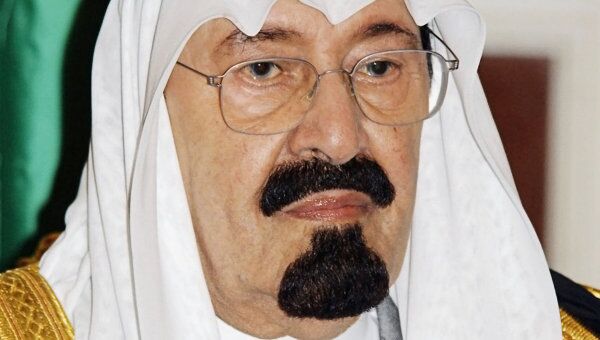 Король Саудовской Аравии Абдалла бен Абдель Азиз. Архив