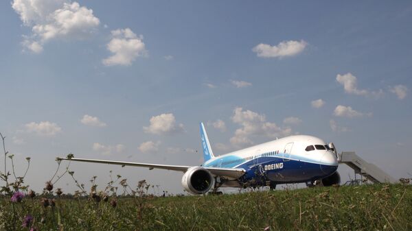 Самолет Boeing-787 Dreamliner. Архивное фото