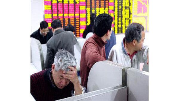 Фондовая биржа в Китае. Архив