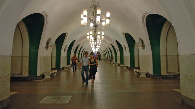 Станция метро ВДНХ. Архивное фото