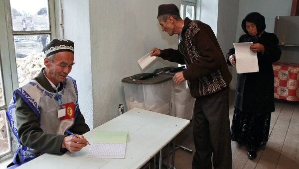 Выборы в Киргизии. Архивное фото