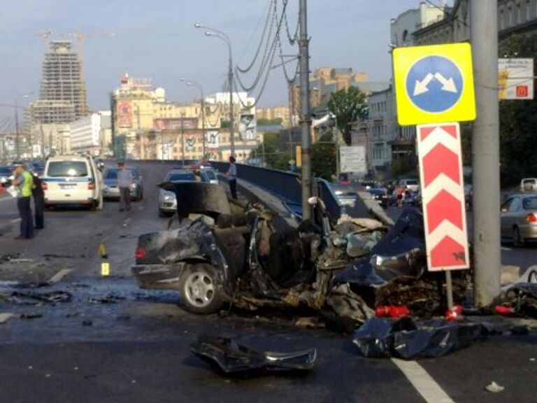 Трое погибших и девять раненых в ДТП на Сухаревской 1