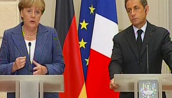 Саркози и Меркель предложили создать правительство еврозоны