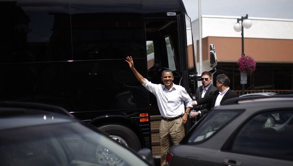 Барак Обама в Миннесоте 15 августа 2011