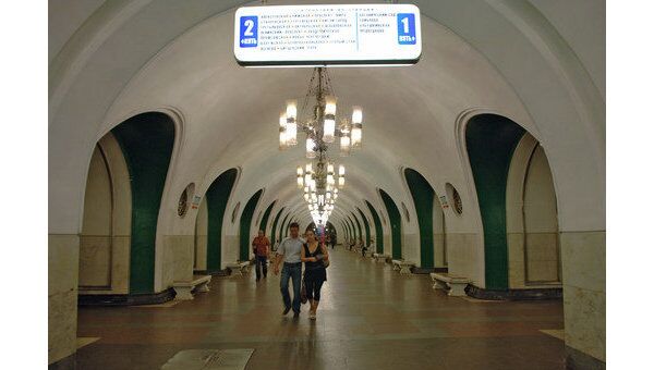 Станция метро ВДНХ. Архив
