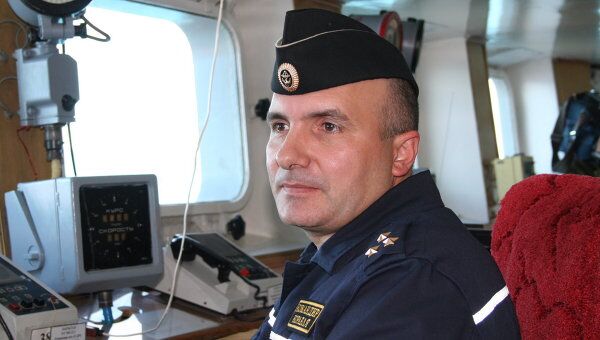 Командир ТАВКР «Адмирал Кузнецов» Сергей Артамонов