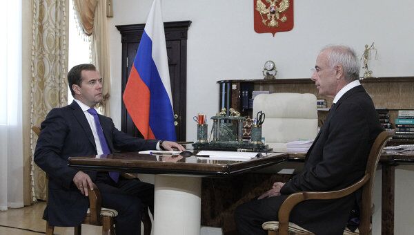Встреча Дмитрия Медведева и Аслана Тхакушинова