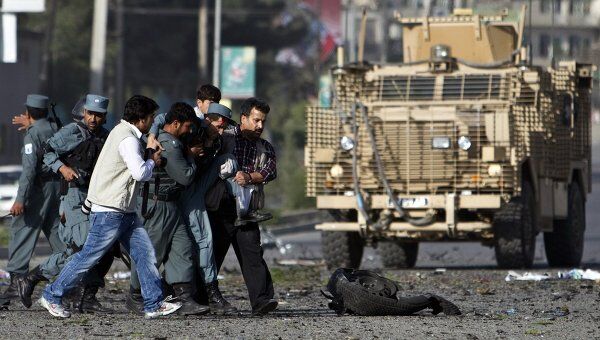 Мощный взрыв прогремел в пятницу на территории Британского совета (British Council) в столице Афганистана Кабуле