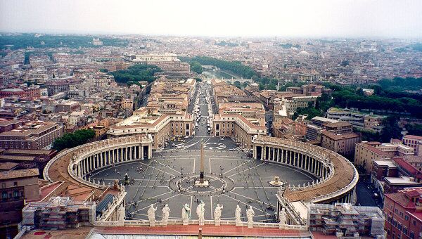 Панорама Рима. Архив
