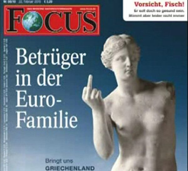 Обложка журнала Focus