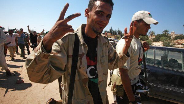 Ливийские повстанцы наступают на Триполи