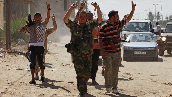 Ливийские повстанцы наступают на Триполи