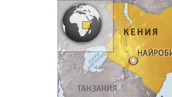 Кения. Карта