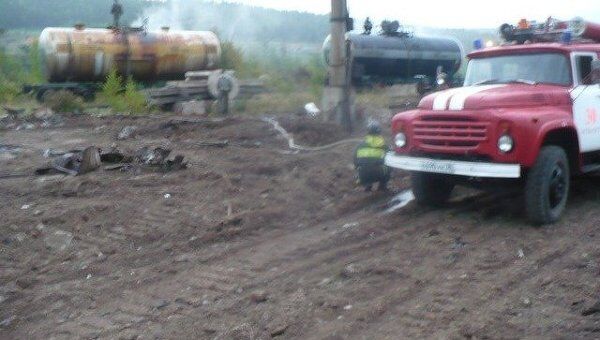 Ликвидация испарения соляной кислоты из цистерны поезда в Иркутской области
