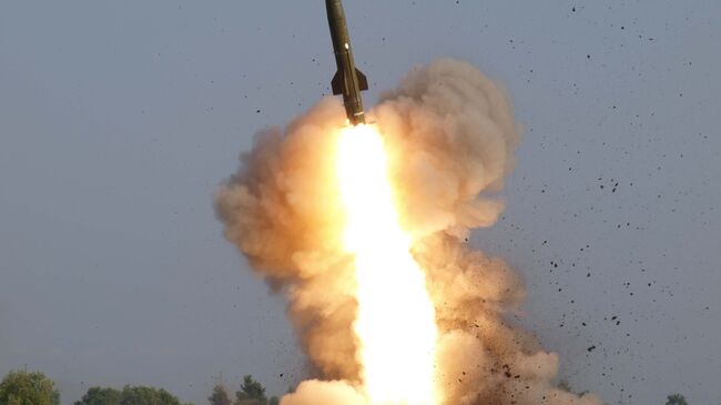 Боевой пуск ракеты «Точка-У». Архивное фото