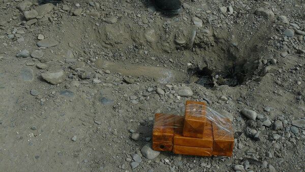Обезвреженное взрывное устройство в Ингушетии 