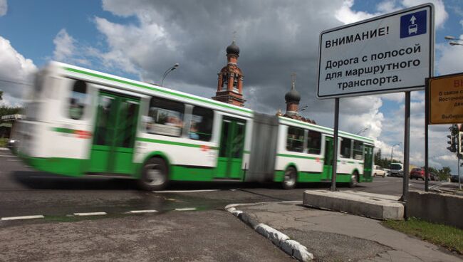 Общественный транспорт в Москве. Архив