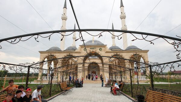 Мечеть имени Султана Делимханова в Чечне. Архивное фото
