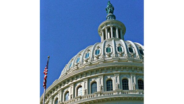 Здание конгресса США - Капитолий в Вашингтоне.