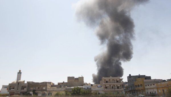 Ситуация в Триполи 25 августа 2011 г