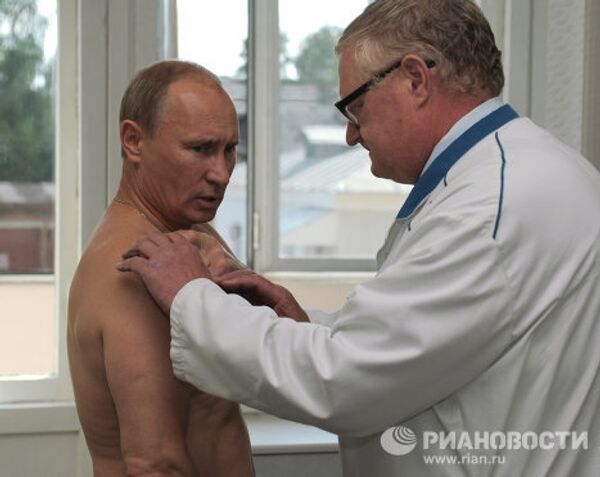Посещение В. Путиным Смоленской областной клинической больницы