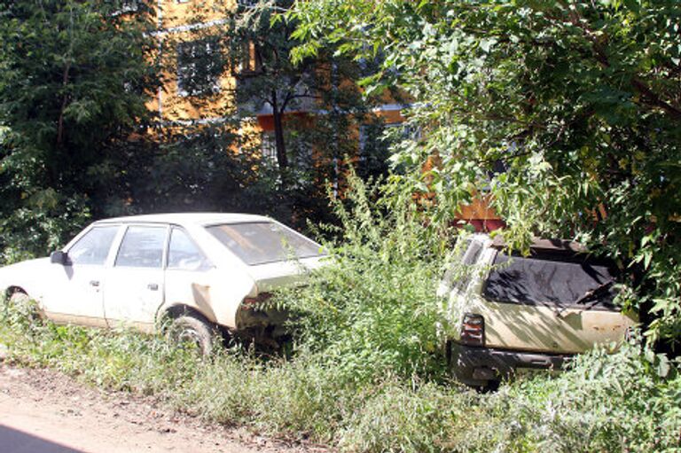 В подмосковном Королеве, чтобы обнаружить бесхозные автомоби